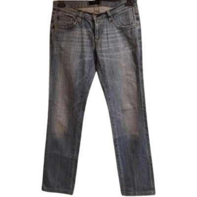 Mauro Grifoni - Blue jeans trendy donna in cotone stinto Italianfashionglam