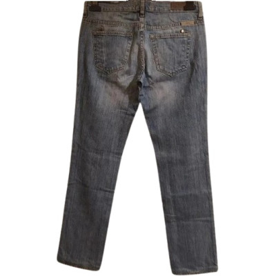 Mauro Grifoni - Blue jeans trendy donna in cotone stinto Italianfashionglam
