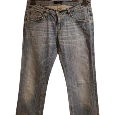 Mauro Grifoni - Blue jeans trendy donna in cotone stinto Italianfashionglam