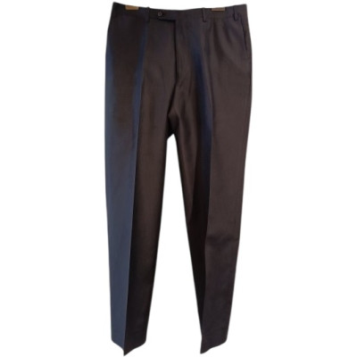 Canali - Abito completo da uomo in pura seta color nero lucido - Italianfashionglam