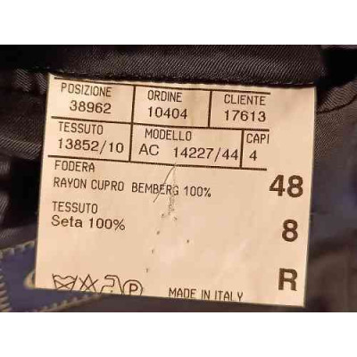 Canali - Abito completo da uomo in pura seta color nero lucido - Italianfashionglam