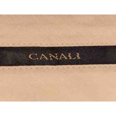 Canali - Abito completo da uomo in pura seta color nero lucido - Italianfashionglam