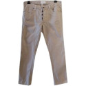 Jeckerson - Pantalone da donna in cotone di colore beige - Italianfashionglam