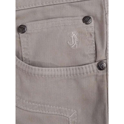 Jeckerson - Pantalone da donna in cotone di colore beige - Italianfashionglam