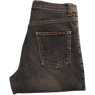 Energie - Blue jeans vintage da donna in cotone scolorito - Italianfashionglam