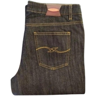 Trussardi - Blue jeans da donna in cotone 5 tasche a zampetta - Italianfashionglam