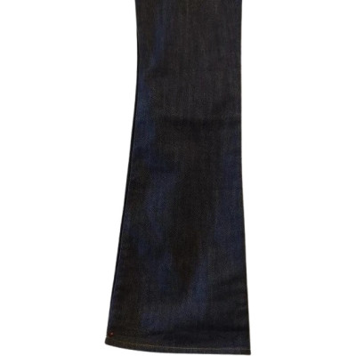 Trussardi - Blue jeans da donna in cotone 5 tasche a zampetta - Italianfashionglam
