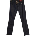 Met - Blue jeans donna in cotone denim gamba dritta - Italianfashionglam