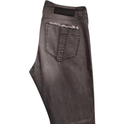 Burberry - Jeans da donna in cotone color grigio 5 tasche - Italianfashionglam