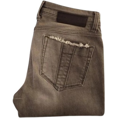 Burberry - Jeans da donna in cotone color grigio 5 tasche - Italianfashionglam