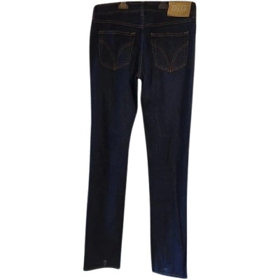 Dolce&Gabbana - Blue jeans da donna in cotone vita bassa - Italianfashionglam