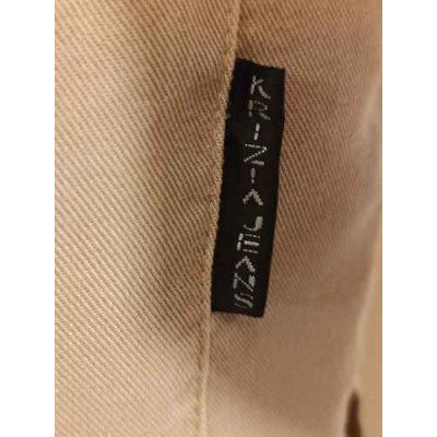 Krizia - Giacca sahariana da donna in lyocell color beige - Italianfashionglam