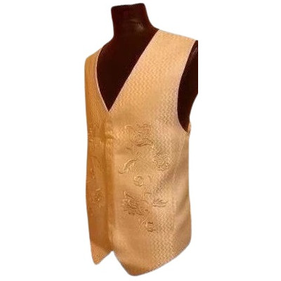 Pal Zileri - Gilet da uomo in cotone e seta bianco panna - Italianfashionglam
