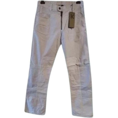 Kenzo - Pantalone chino da uomo in cotone color grigio - Italianfashionglam