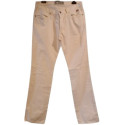 Roy Roger's - White jeans da uomo in cotone a gamba dritta - Italianfashionglam