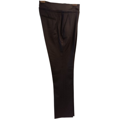 Pinko - Pantalone da donna in lana color nero gamba dritta - Italianfashionglam