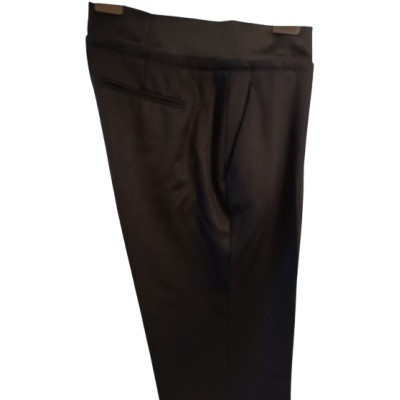 Pinko - Pantalone da donna in lana color nero gamba dritta - Italianfashionglam