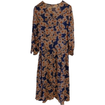 Max&Co. Abito lungo da donna in viscosa multicolor floreale - Italianfashionglam