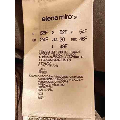 Elena Mirò - Blusa in pura viscosa colore grigio a fantasia floreale - Italianfashionglam