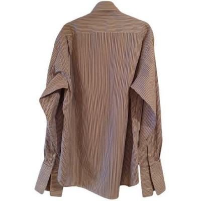 Balmain - Camicia da uomo in cotone rigato multi colore - Italianfashionglam