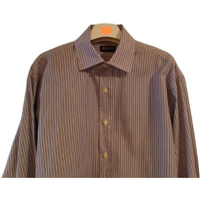 Balmain - Camicia da uomo in cotone rigato multi colore - Italianfashionglam