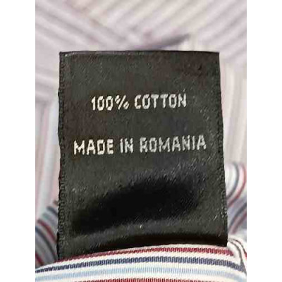 Balmain - Camicia da uomo in cotone rigato multi colore - Italianfashionglam