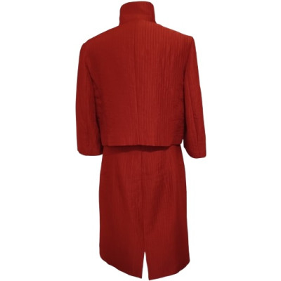 Marella - Abito da donna giacca gonna in lana color rosso - Italianfashionglam