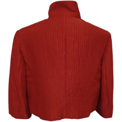 Marella - Abito da donna giacca gonna in lana color rosso - Italianfashionglam