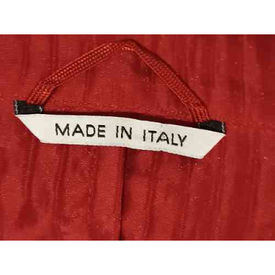 Marella - Abito da donna giacca gonna in lana color rosso - Italianfashionglam