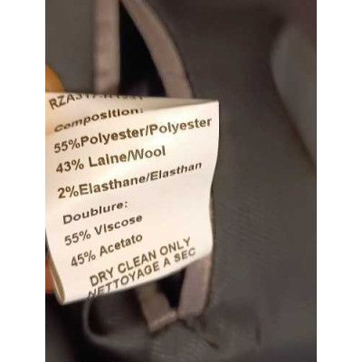 Cacharel - Giacca da uomo in lana color nero tre bottoni - Italianfashionglam