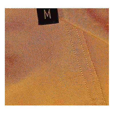 Luisa Spagnoli - Gilet lungo da donna in seta color zucca - Italianfashionglam