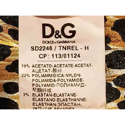 Dolce & Gabbana - Abito tubino in acetato di colore nero lucido - Italianfashionglam