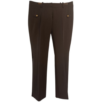 Celyn b. - Pantalone donna di colore nero vita bassa a zampa  - Italianfashionglam