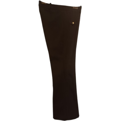 Celyn b. - Pantalone donna di colore nero vita bassa a zampa  - Italianfashionglam