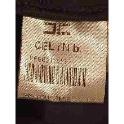 Celyn b. - Pantalone donna di colore nero vita bassa a zampa  - Italianfashionglam