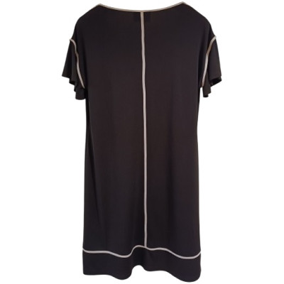 Mirella Matteini - Abito da donna in viscosa di colore nero - Italianfashionglam