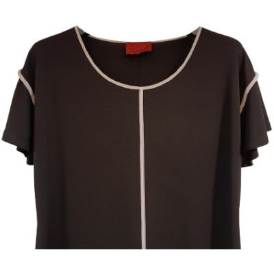 Mirella Matteini - Abito da donna in viscosa di colore nero - Italianfashionglam