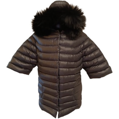 Annie P - Giacca da donna in vero piumino di colore nero - Italianfashionglam