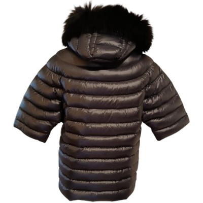 Annie P - Giacca da donna in vero piumino di colore nero - Italianfashionglam