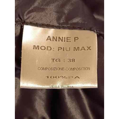 Annie P - Giacca da donna in vero piumino di colore nero - Italianfashionglam