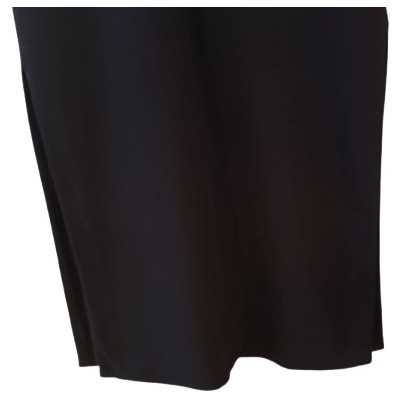 List - Abito da donna tubino long dress in viscosa nero - Italianfashionglam