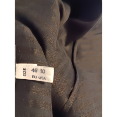 Armani Jeans - Camicia da donna in lino e seta color nero  - Italianfashionglam