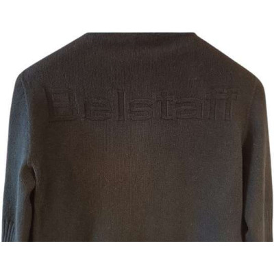 Belstaff - Maglione glam da uomo in viscosa colore nero - Italianfashionglam