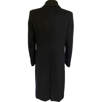 Colombo - Cappotto lungo da donna in lana colore blue scuro - Italianfashionglam