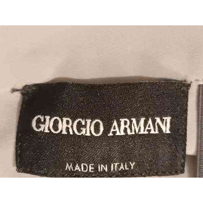 Giorgio Armani - Top con spalline in pura seta color beige. Italianfashionglam