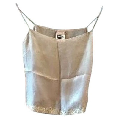 Gianfranco Ferrè - Top in tessuto di pura seta color cipria. Italianfashionglam