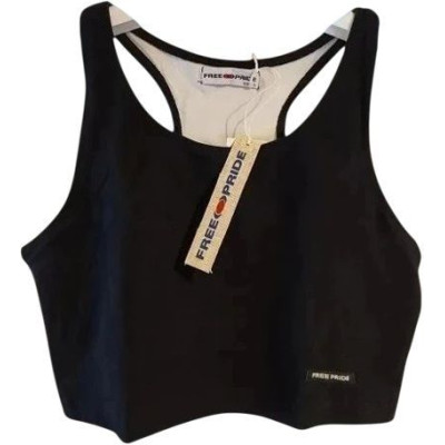 Free Pride - Top sport style da donna in cotone stretch - Italianfashionglam