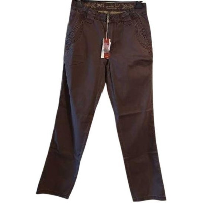 Oxer pantalone uomo chino in cotone brown .Italianfashionglam