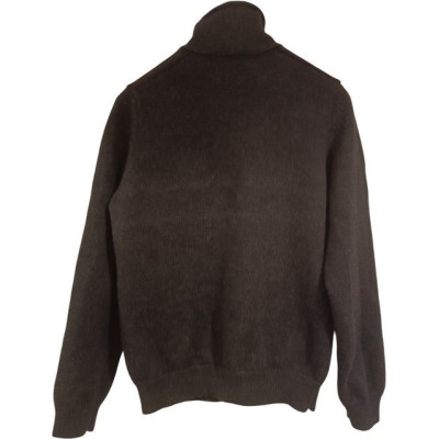 Mauro Grifoni - Cardigan da uomo in lana di color grigio scuro - Italianfashionglam