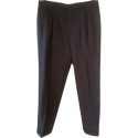 Loro Piana - Pantalone da uomo in lana Tasmania blu scuro - Italianfashionglam